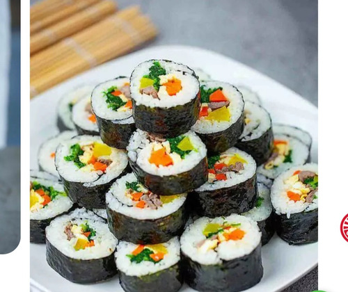 Algas Nori X100,palitos X100,soja X5litros +envío