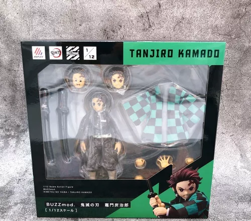 Boneco Tanjiro Kamado Articulado Demon Slayer Inosuke Nezuko