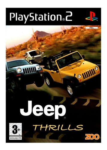 Jeep Thrills, Ps2. C/ Book Y Disco Perfectos, Impecables!!!