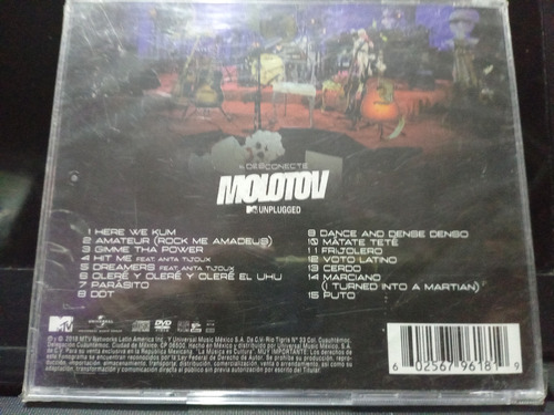 Cd Molotov Unplugged Como Nuevo (Usado)