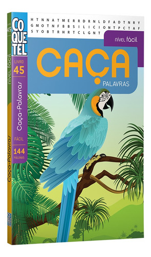 Livro Caça Palavras Nível Fácil Ed 45, De Coquetel, Equipe. Editorial Editora Nova Fronteira Participações S/a, Tapa Mole En Português, 2022