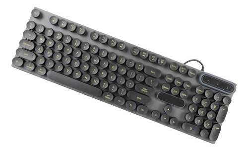 Teclado Para Jogos Usb Round 104 Teclas Breathing Retroilumi