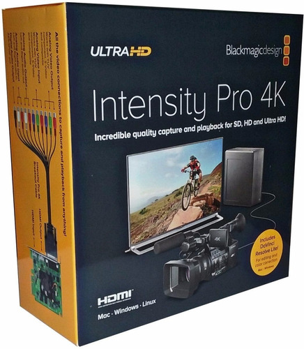 Placa Blackmagic Intensity Pro 4k Nuevo Modelo Oferta