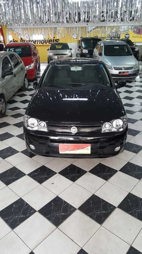 Fiat Palio 1.0 Fire Celebration Flex Ano 2008 Preto 5 Pts