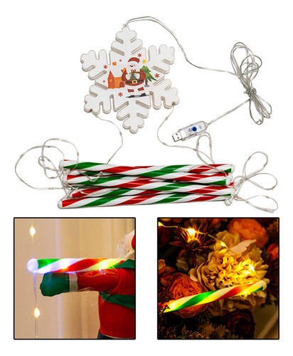 W Luces Navideñas, Luces Colgantes Con Forma De Escalera,