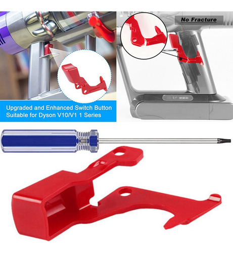 Botón De Activación Rojo For Aspiradora Dyson V10 V11 H