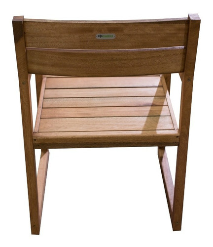 Sillon Trento 1 Cuerpo De Madera Eucalipto Premium Exterior +