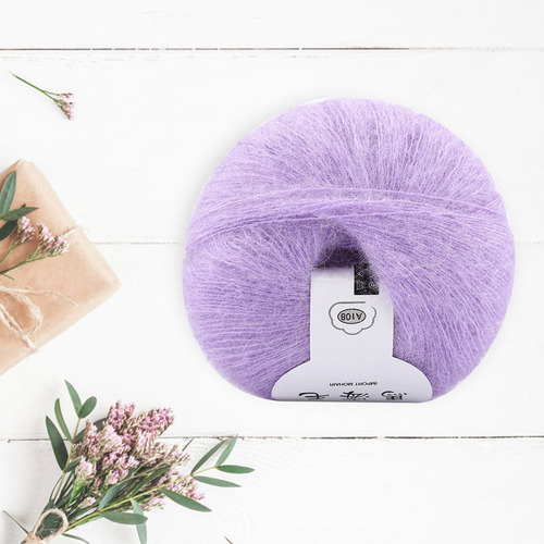 Hilo Suave De Mohair Para Tejer, Para Hacer Tú Mismo, Tipo C