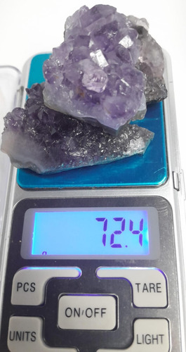 Ametista 3 Pedras Espiritualidade Protetora Calmante 4094 T Lilás, Violeta, Roxa, Ametista, Lavanda, Roxo