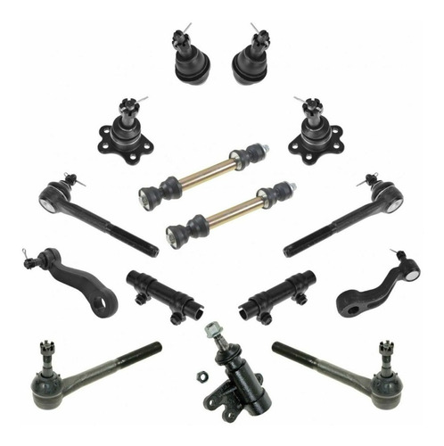 Kit 15 Pz Rotula Terminal Brazo Tahoe 4x4 1996 1997 1998 99