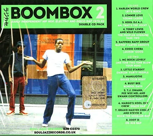 Cd:boombox 2: Early Independent Hip Hop, Electro And Disco R