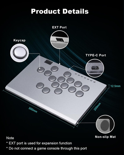 Onee Haute42 Arcade Stick Controller Sin Palanca: M16 Plus