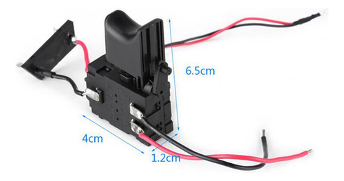 Interruptor De Taladro Eléctrico Dc7.2-24 V, Inalámbrico, Ve
