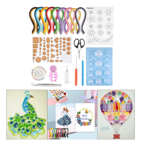 Kit De Herramientas De Papel Para Quilling, Regalo De