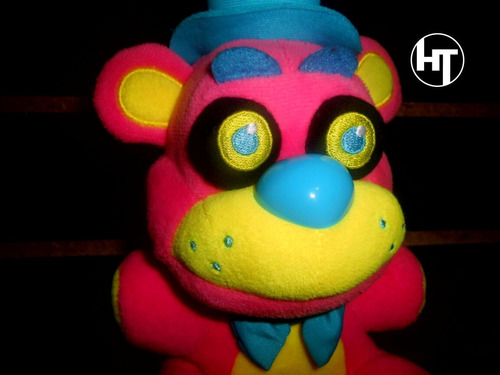 Five Nights At Freddy, Black Lights Freddy, Oso, Peluche