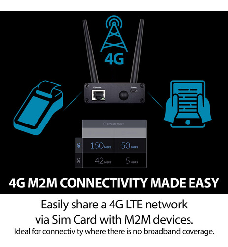 Módem D-link 4g Lte Cat 4 A Ethernet Para M2m