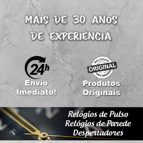 Relogio Parede Para Cozinha Cor Branco Herweg 6126s-21 Nf