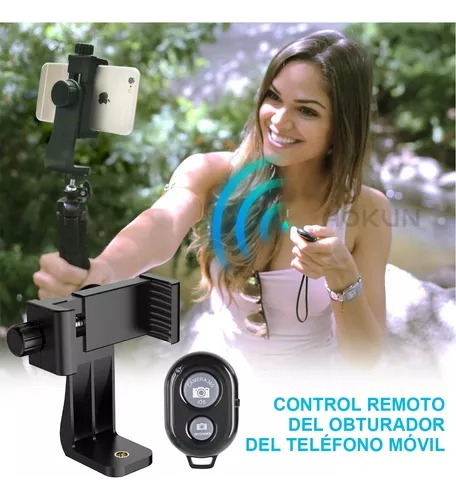 Soporte Tripode Para Celular 360° Con Controlador Bluetooth