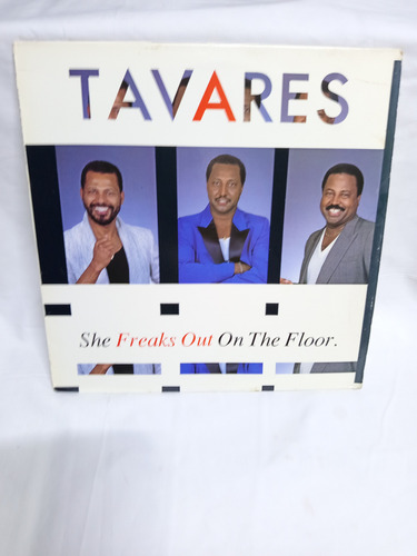 Lp Tavares She Freaks Out On The Floor Usa 1988 Traslúcido (Usado)