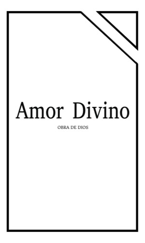 Libro:  Amor Divino (spanish Edition)