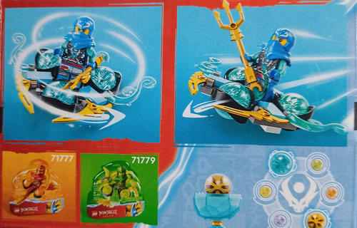 Ninjago Nya Maestra Elemental Agua Lego Poder Dragón Figura 57 Nya