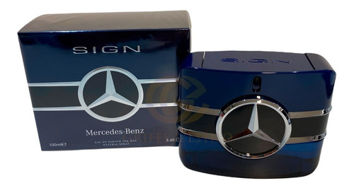 Perfume Masculino Mercedes Benz Sign Edp 100ml- Adipec- Full Volume Da Unidade 100 Ml