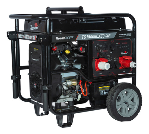 Gerador A Gasolina Toyama Tg15000cxe3-xp 17 Kva 220v/380v