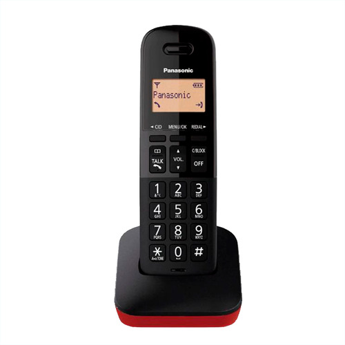 Teléfono Inalámbrico Panasonic Kx-tgb310lar Dect C-id Rojo