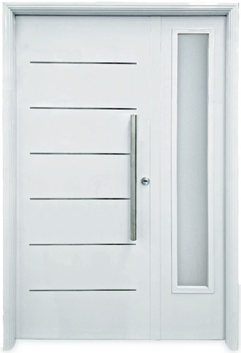 Puerta Y Media Pavir Imperia Seguridad 3+3 Portada Vidriada