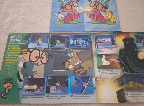 Dos Album De Figuritas De Anteojito Y Antefaz Completo (Usado)