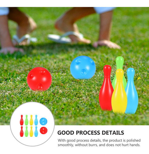 1 Juego De Bolos Para Niños Pequeños, Juguetes Educativos Pa