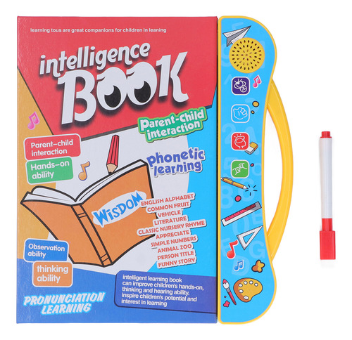 Libro De Sonidos De Aprendizaje Electrónico Para Niños Con N