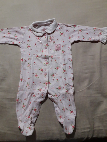 Super Oferta Monitos Pijama De Bebé Niña Talla 0-6 Meses (Usado)