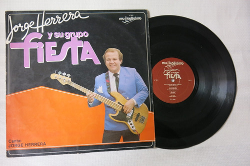 Vinyl Vinilo Lp Acetato Jorge Herrera Y Su Grupo Fiesta Trop