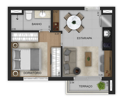 Imagem 12 de 14 de Apartamento Residencial Para Venda, Jardim Independência, São Paulo - Ap8882. - Ap8882-inc