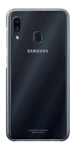 Imagem 4 de 5 de Capa Galaxy A30 Degrade Preta Original Samsung