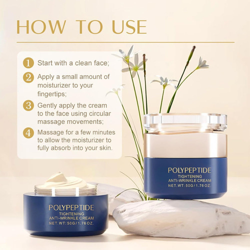 Crema Reafirmante Antiarrugas Con Polipéptidos, Crema Para R