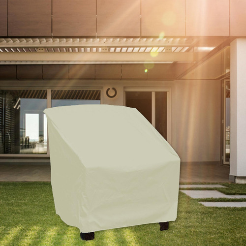 Cubiertas Para Sillas De Patio Cubierta Impermeable Beige M
