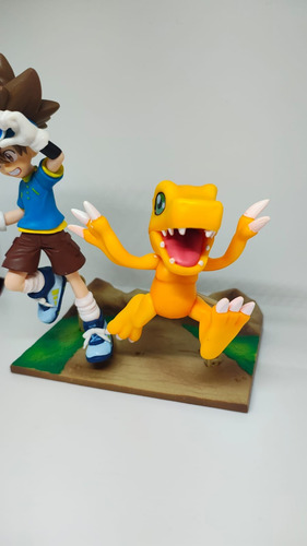 Digimon - Set De Figuras - Taichi & Agumon