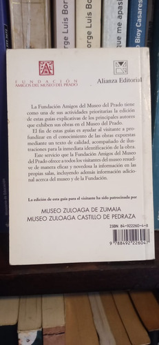 Guía De Sala - Velázquez - Francisco Calvo Serraller Libro (Usado)