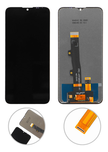 Pantalla Para Motorola Moto E7 E7 Power E7i E7i Power Negro