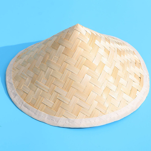 Sombrero Asiático De Granjero, Sombrero De Bambú, Sombrero D