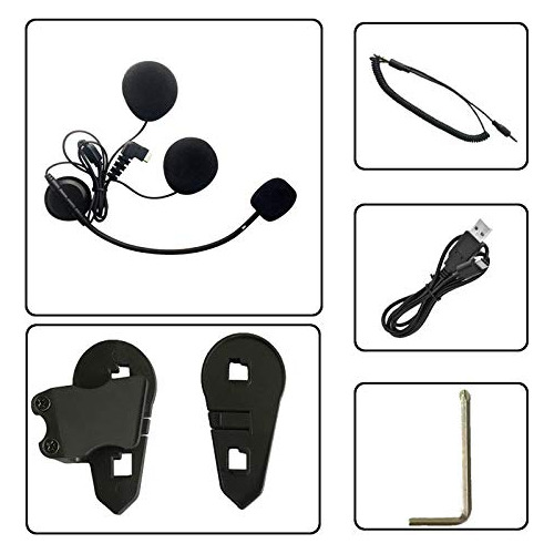 Yaconob - Auriculares Bluetooth Para Motocicleta Bt-s3 Tipo