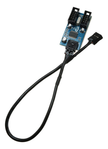 Longdex - Adaptador De Conector De Cable Divisor Usb De 9 Pi