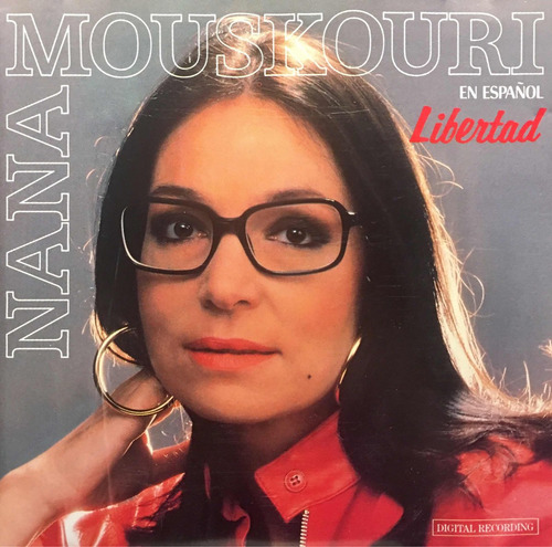 Cd Nana Mouskouri En Español Libertad - Made In Germany