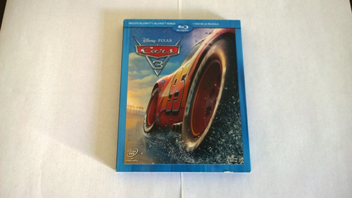 Cars 3  Bluray + Bluray Bonus + Dvd Cn Slipcover Zona A 