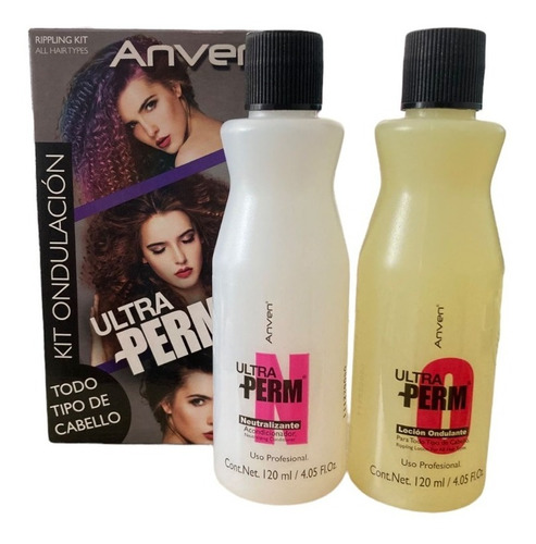 Anven Ultraperm Kit Ondulante Todo Tipo De Cabello