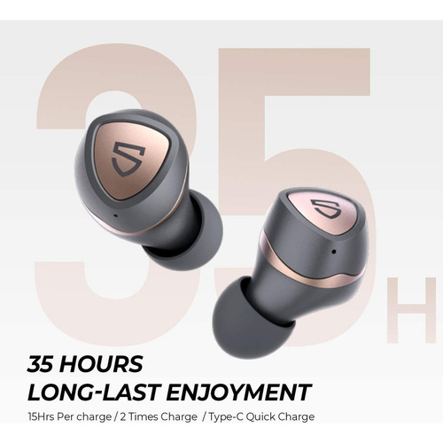 Auriculares Inalámbricos Soundpeats, Bluetooth V5.0, Intraur