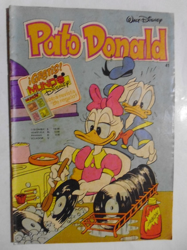 Pato Donald De Disney, Nro.41 Meridiano Col. Comic En Físico