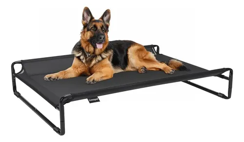 Cama Cachorros Grande Suspensa Caes Pet Elevado Respirável Antide...